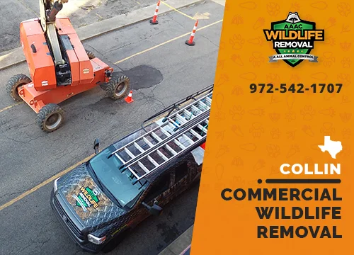Commercial Wildlife Removal truck in Collin & Rockwall
